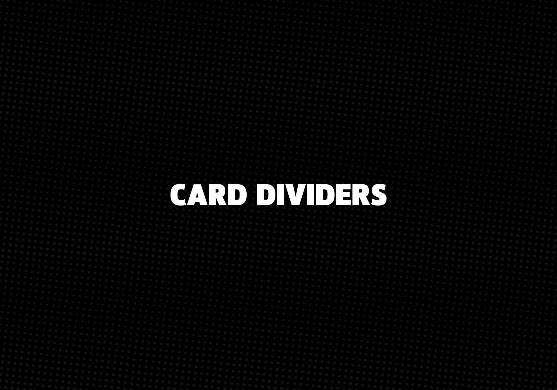 Card-Dividers 