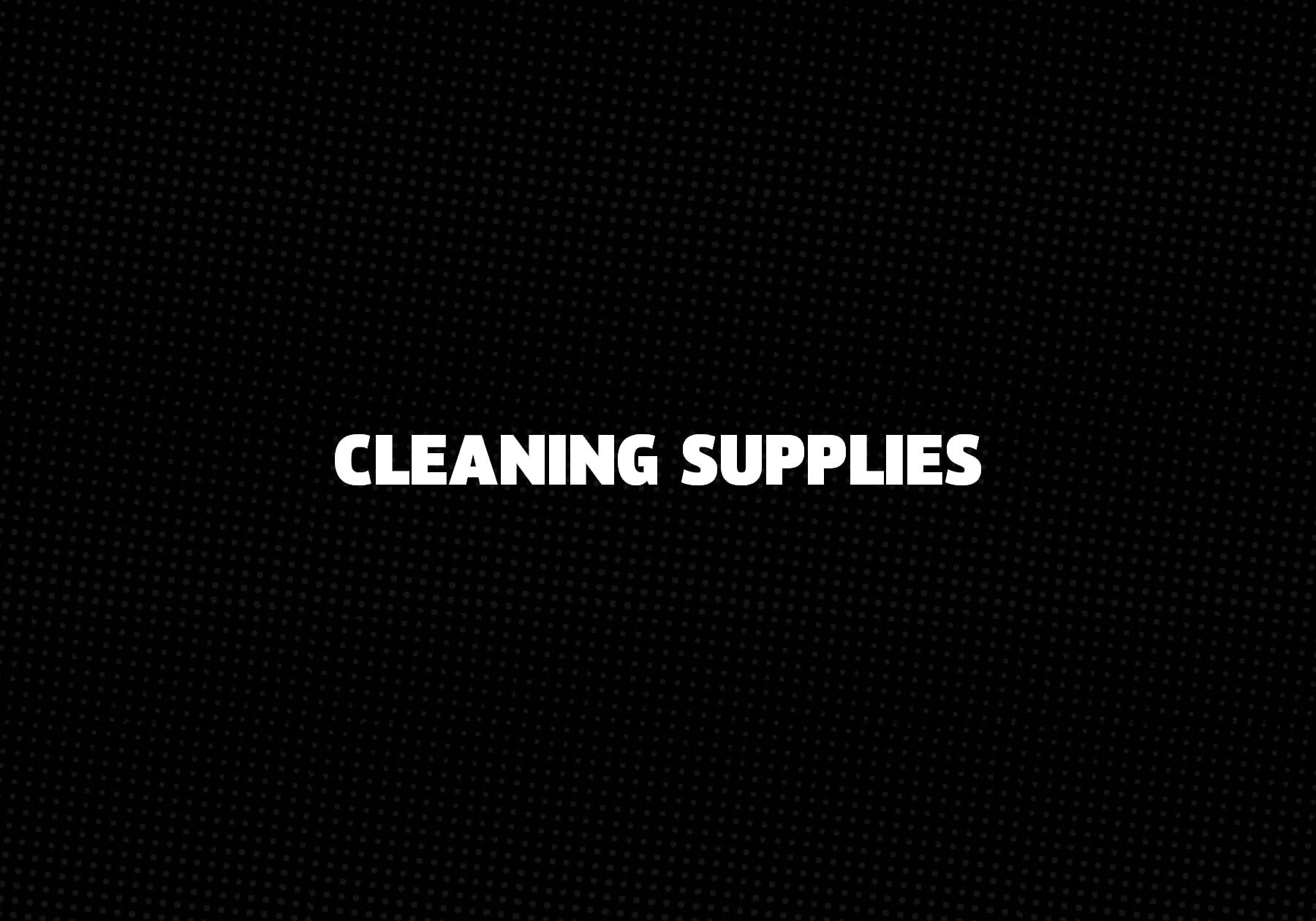 Cleaning Supplies