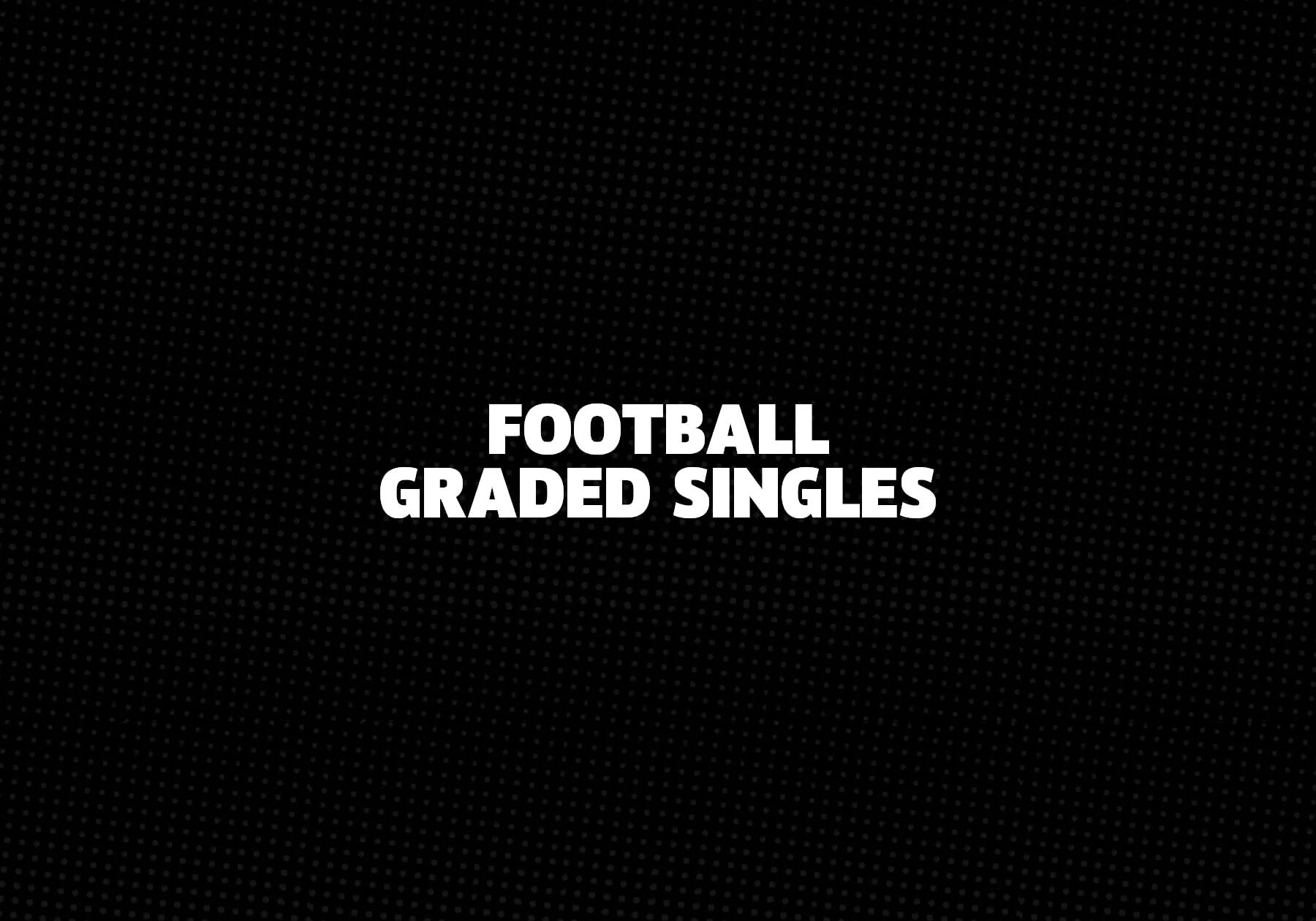 Football Graded Singles