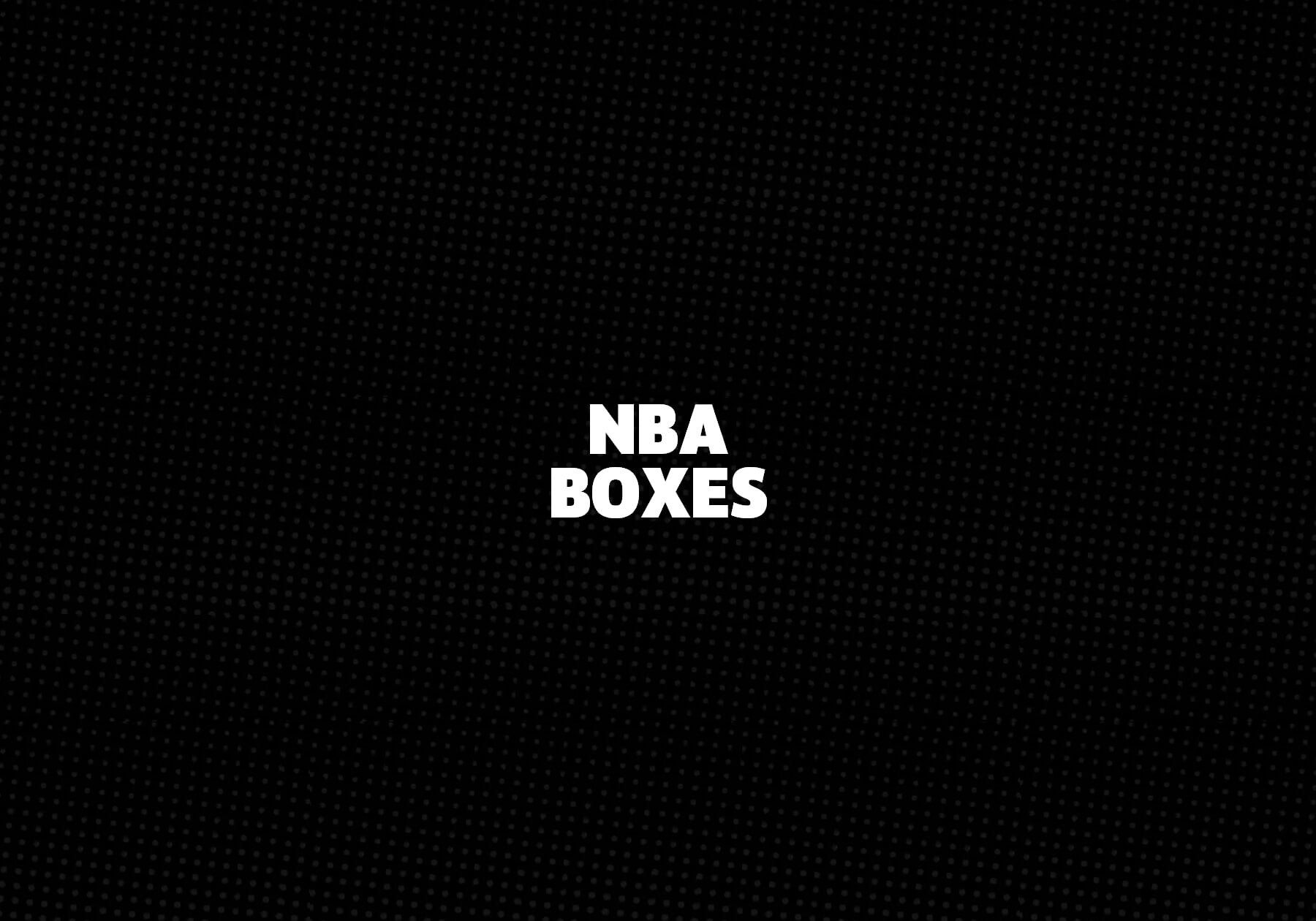 NBA Boxes