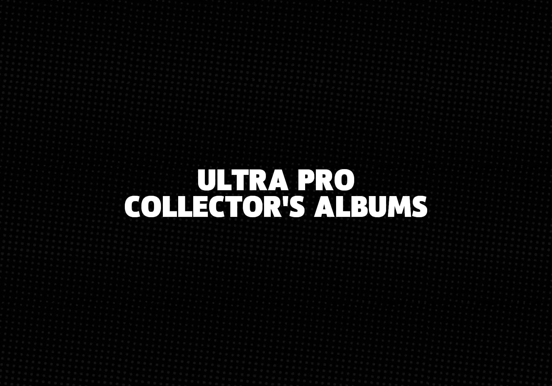 Ultra Pro Collector's Albums