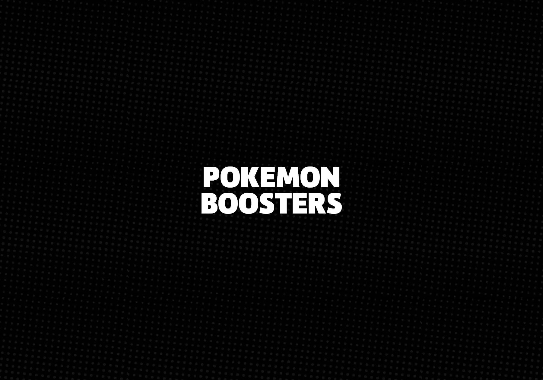 Pokemon Boosters