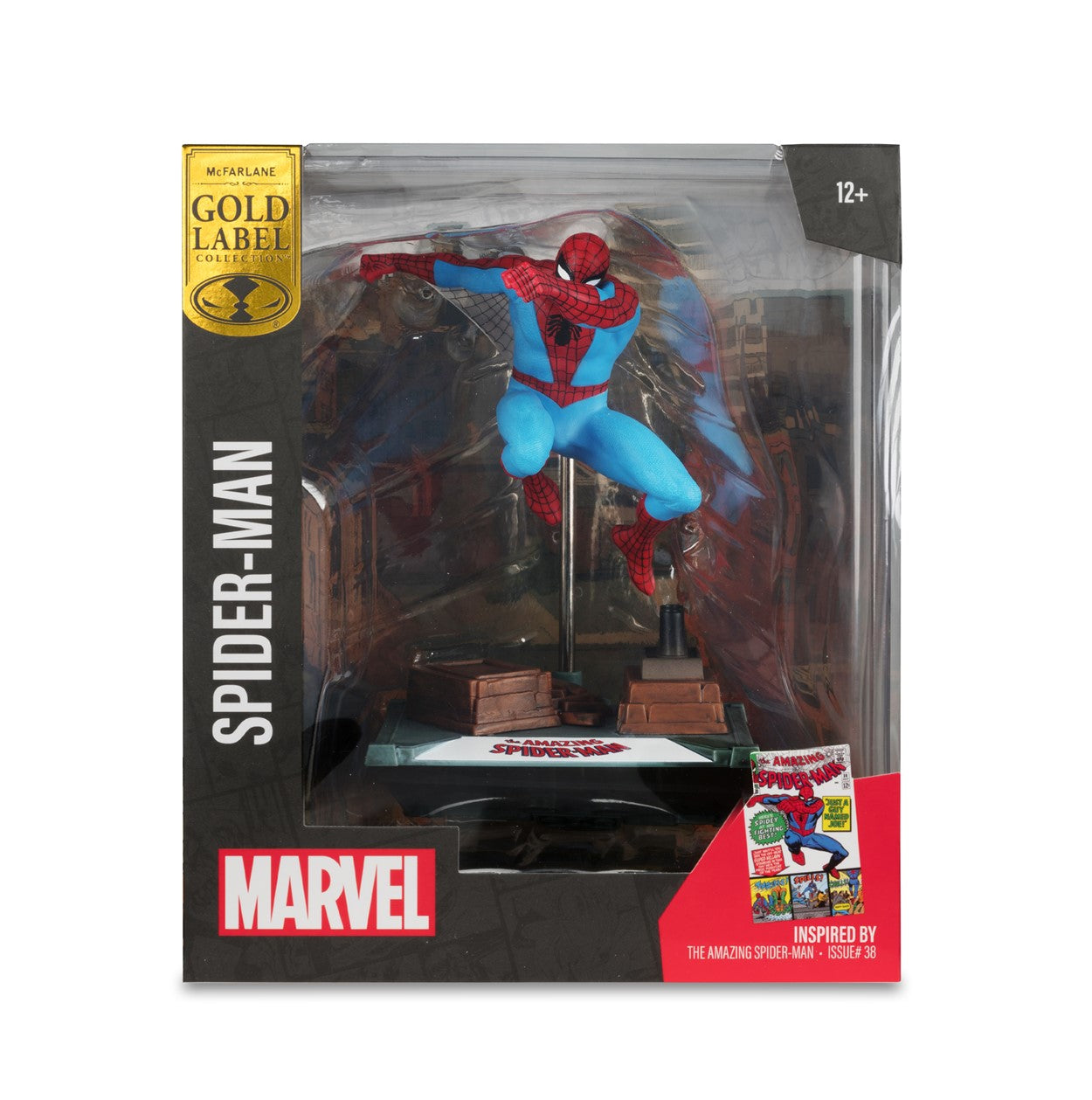 Marvel Collection McFarlane The Amazing Spider-Man Gold Label