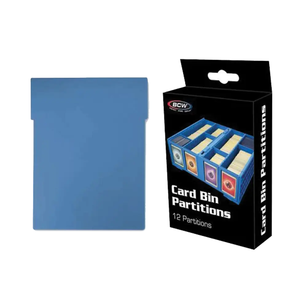 1600 & 3200 Collect Card Bin Partitions Blue 