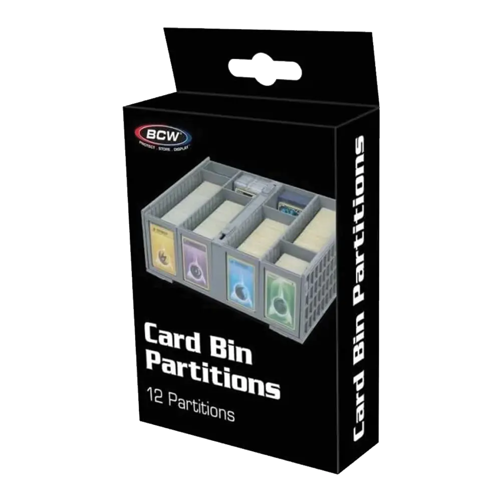 1600 & 3200 Collect Card Bin Partitions Gray 