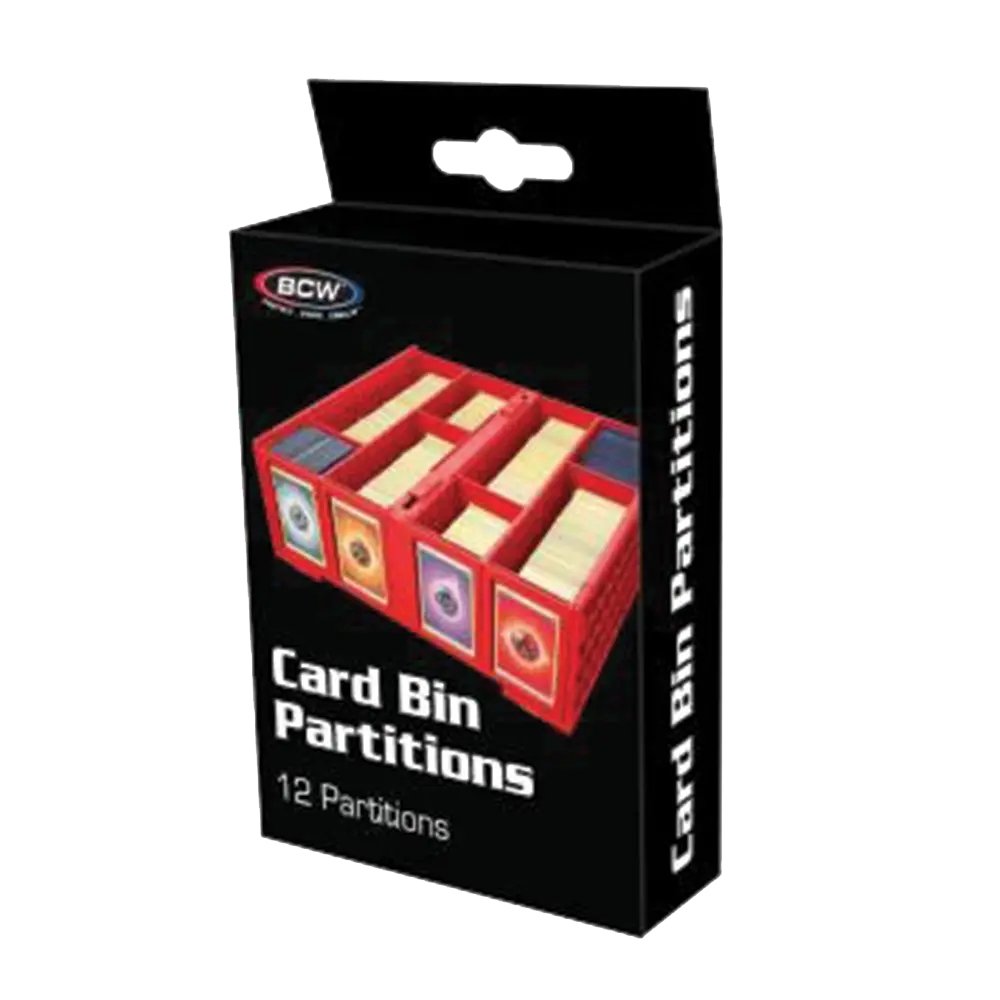 1600 & 3200 Collect Card Bin Partitions Red 