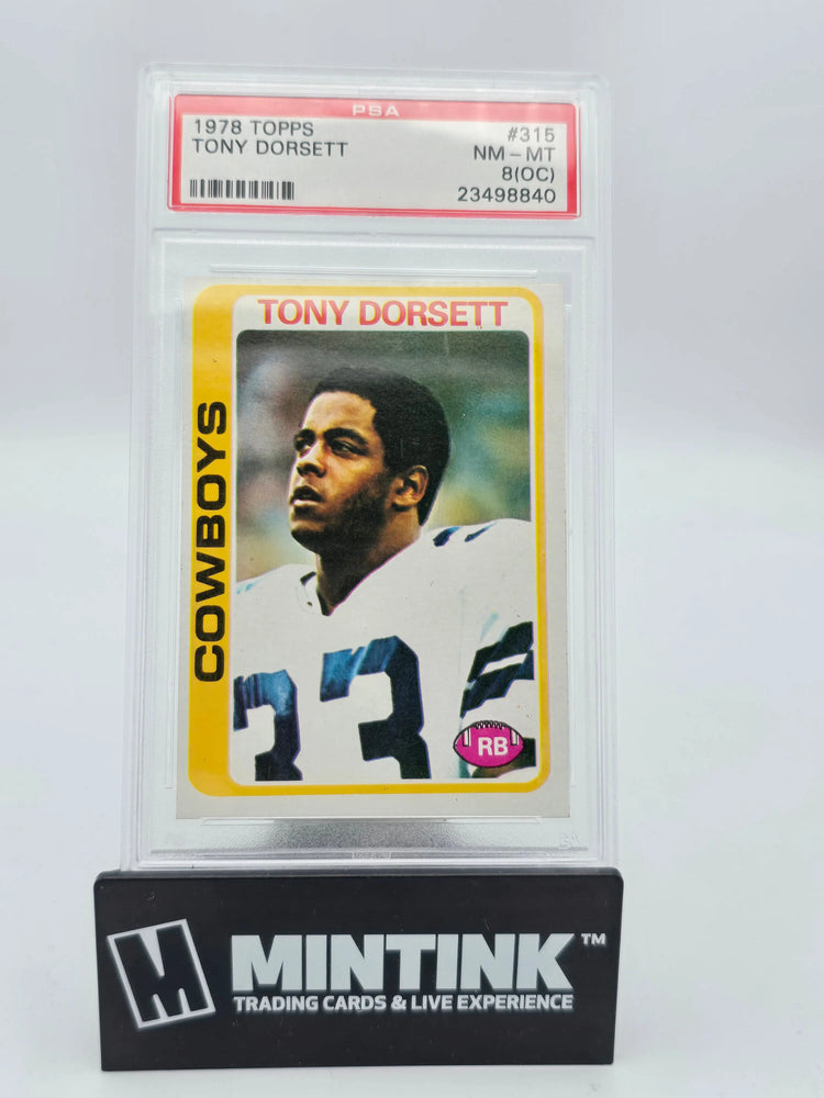 1978 Topps Football Tony Dorsett Rookie PSA 8 (OC) #315 