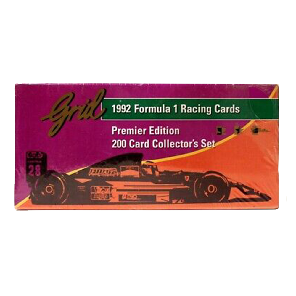 1992 Formula 1 Racing Cards 200 Card Collector Set 