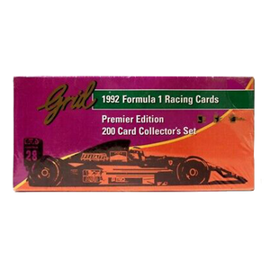 1992 Formula 1 Racing Cards 200 Card Collector Set 1