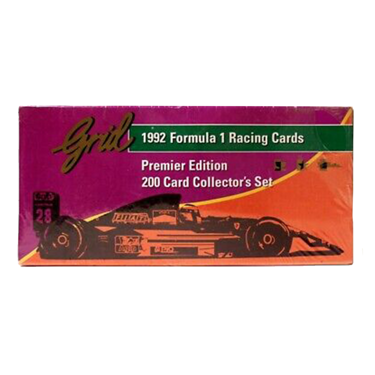 1992 Formula 1 Racing Cards 200 Card Collector Set 1