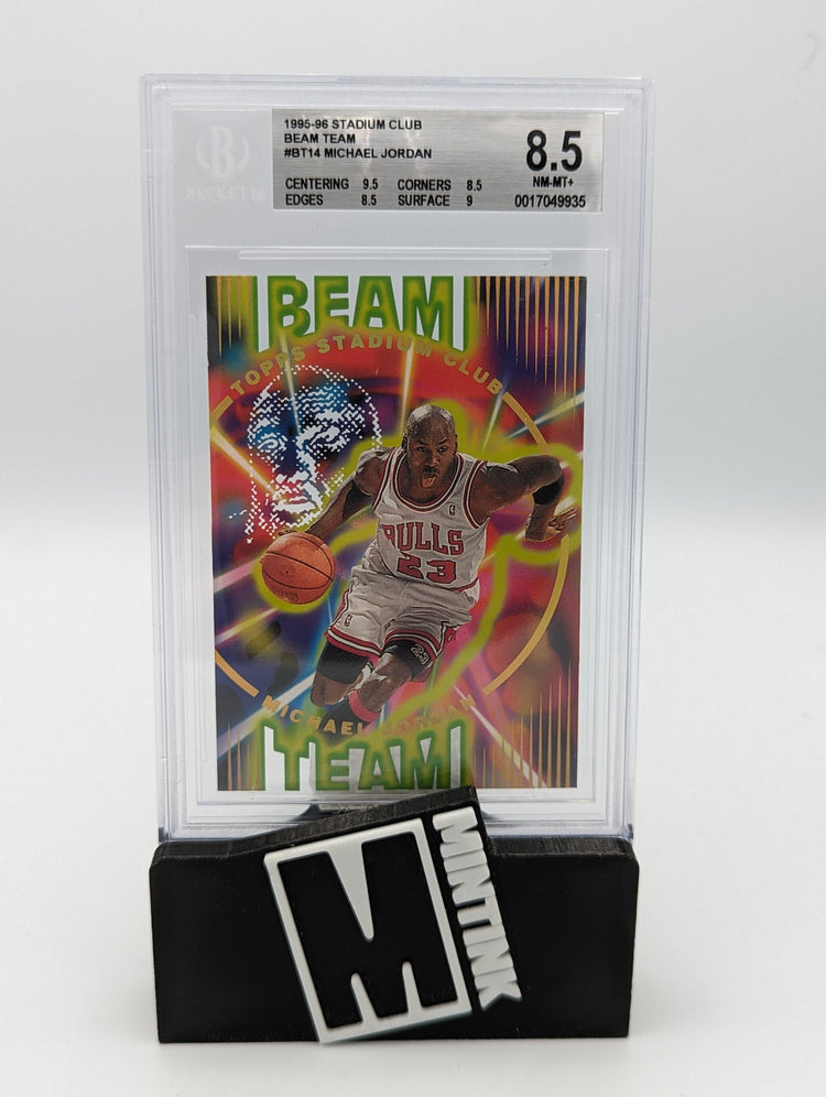 1995-96 Topps Stadium Club Beckett 8.5 Michael Jordan Beam Team #B14 (Wp) 1