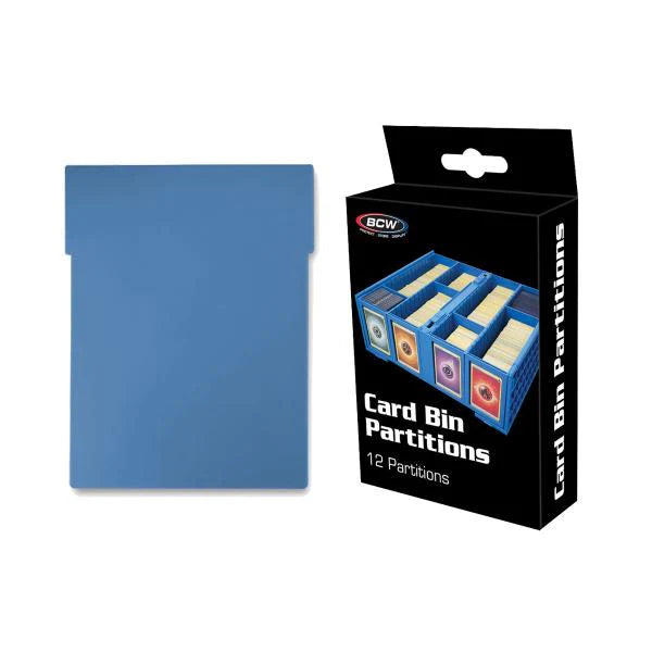 1600 & 3200 Collect Card Bin Partitions Blue 