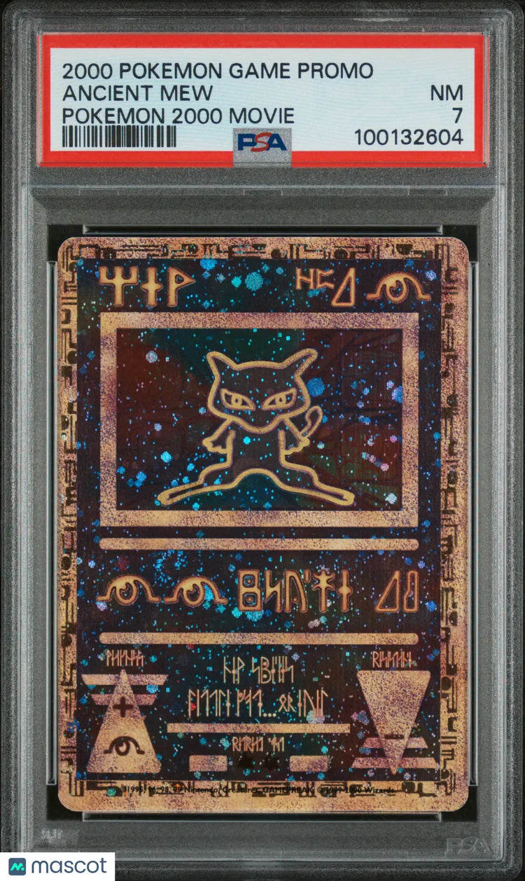 2000 Pokémon Game Promo Ancient Mew Pokemon 2000 Movie PSA 7 