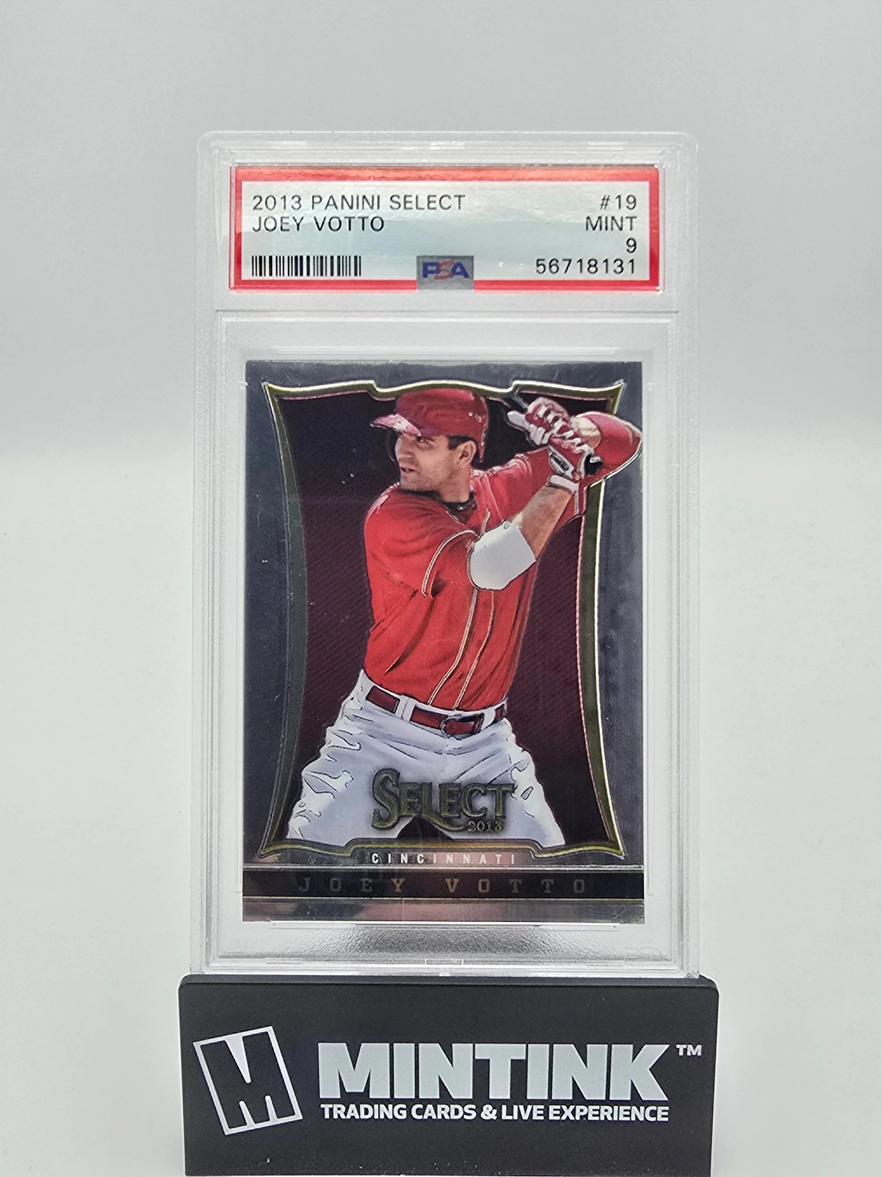 2013 Panini Select Baseball Joey Votto #19 PSA 9 