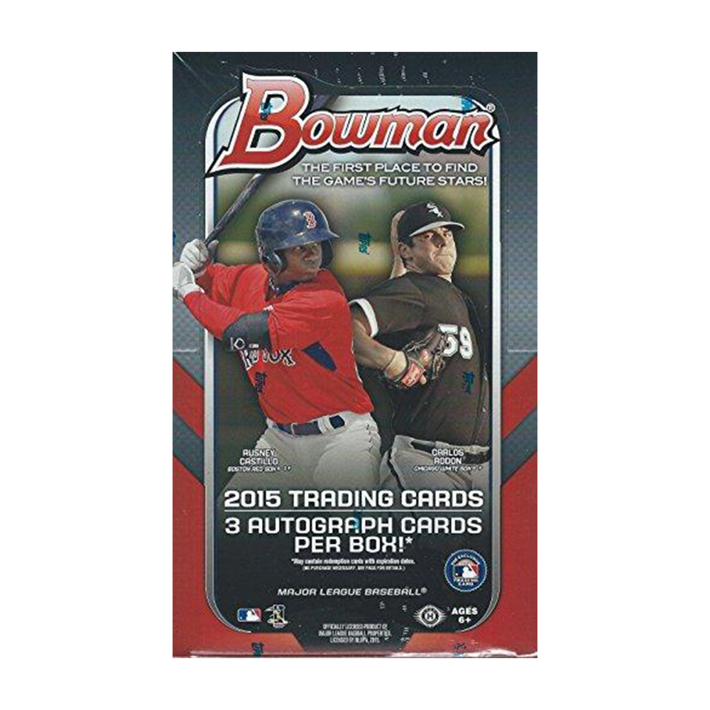 2015 Bowman Baseball Jumbo Box