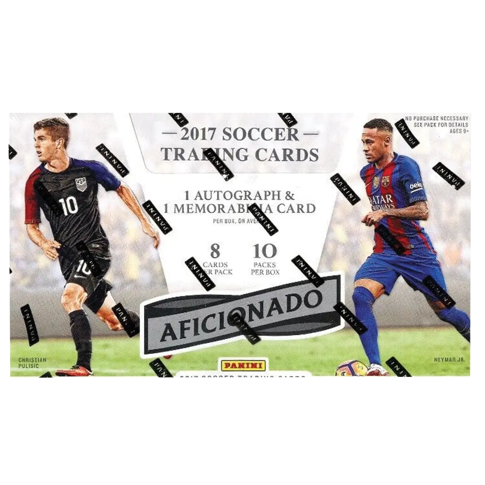 2016-17 Panini Aficionado Soccer Hobby Box 