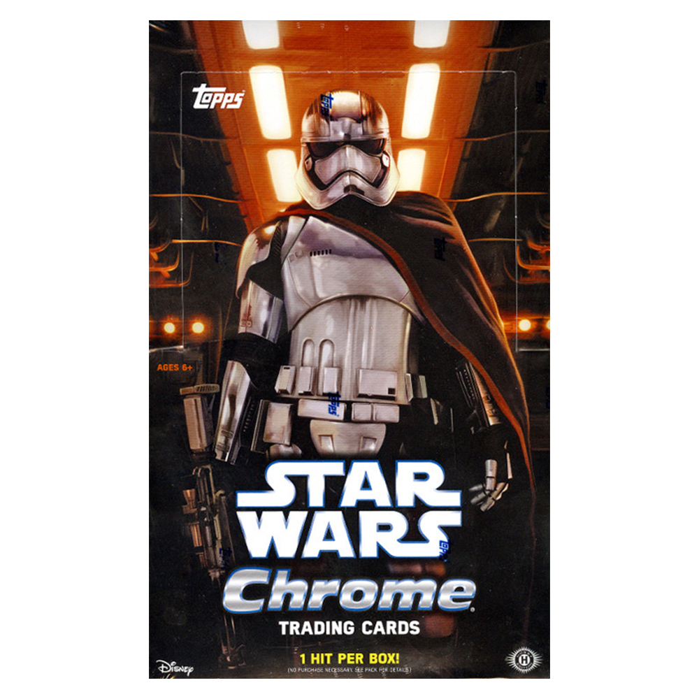 2016 Topps Star Wars Chrome The Force Awakens Box 1