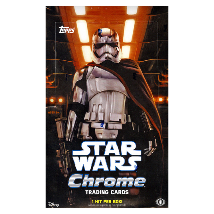 2016 Topps Star Wars Chrome The Force Awakens Box 1