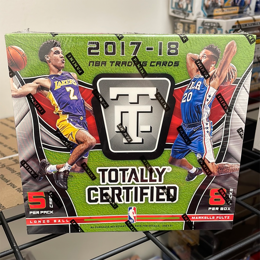 2017-18 Panini Totally Certified Hobby Box 1