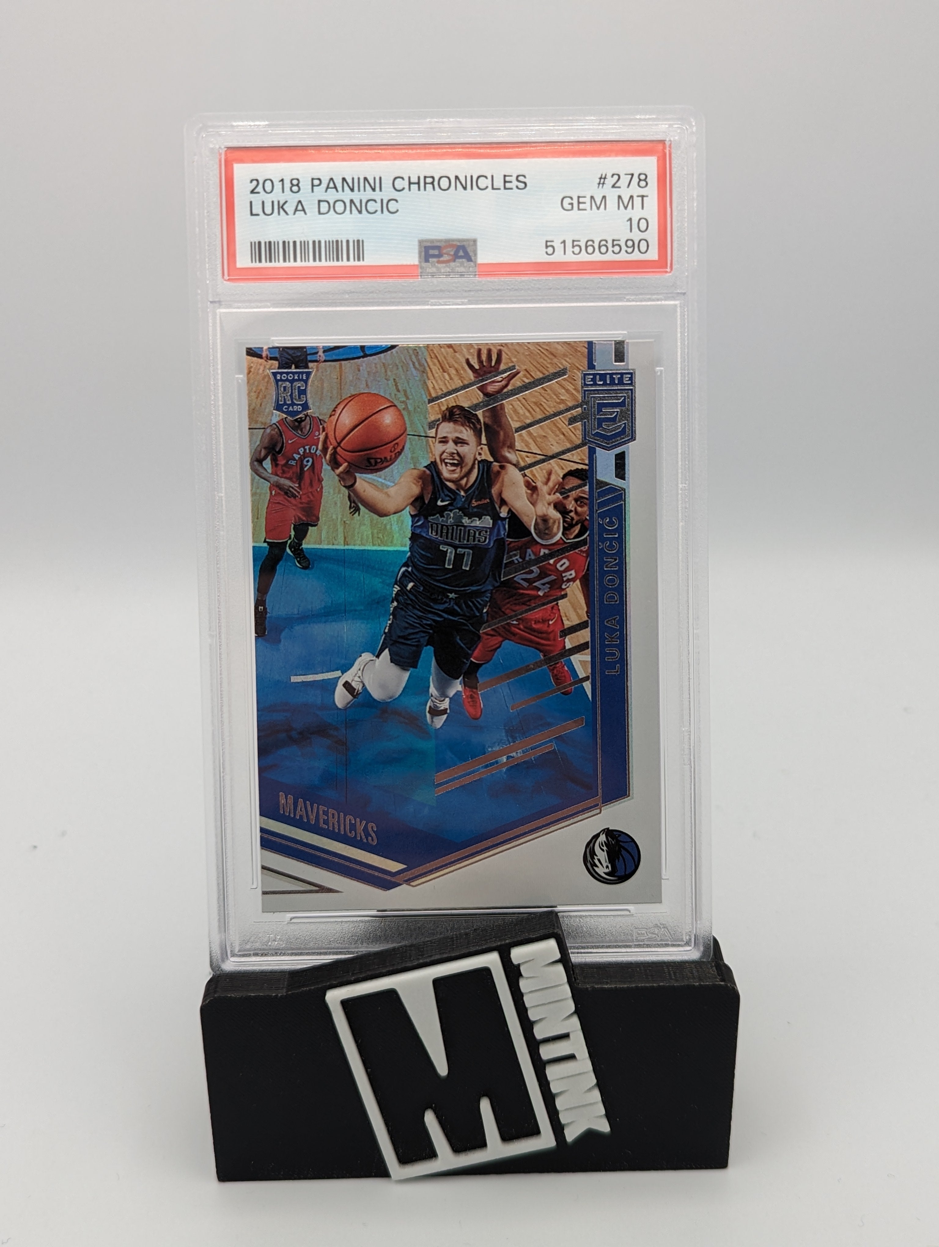 2018 Panini Chronicles Basketball Psa 10 Luka Doncic Rookie Elite #278 1