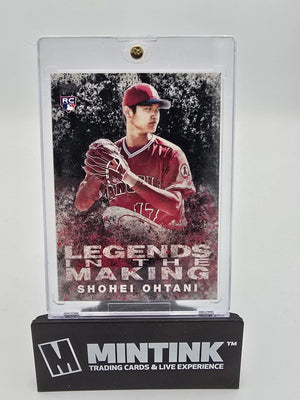 2018 Topps Baseball Shohei Ohtani RC Rookie Legends In The Making Black 