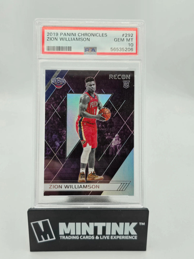 2019 Panini Chronicles Recon Zion Williamson RC Rookie PSA 10 #292 