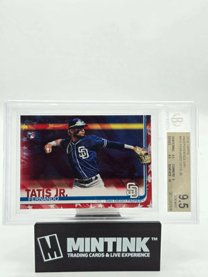 2019 Topps Baseball Fernando Tatis JR. RC Rookie Independence Day BGS 9.5 /76 