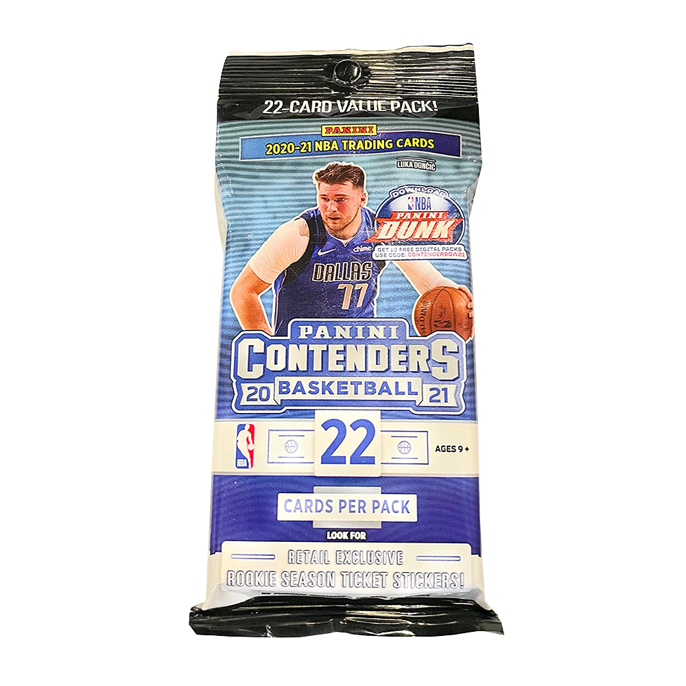 2020-21 Panini Contenders Basketball Fat Pack 1