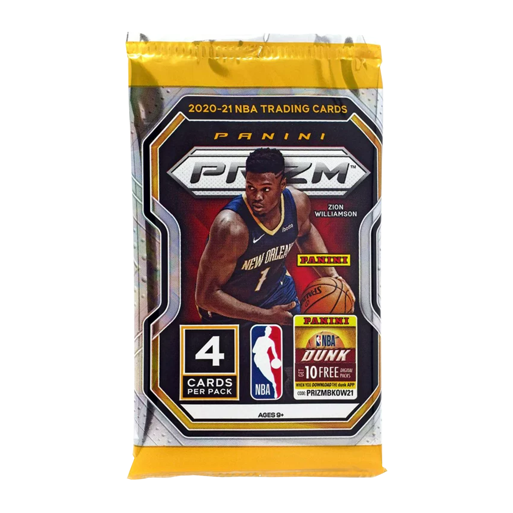 2020-21 Panini Prizm Basketball Retail Pack (Single Pack Sales) 1