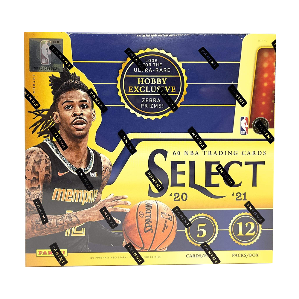 2020-21 Panini Select Basketball Hobby Box 1