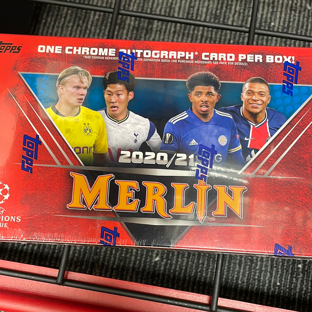 2020-21 Topps Merlin Soccer Hobby Box 1