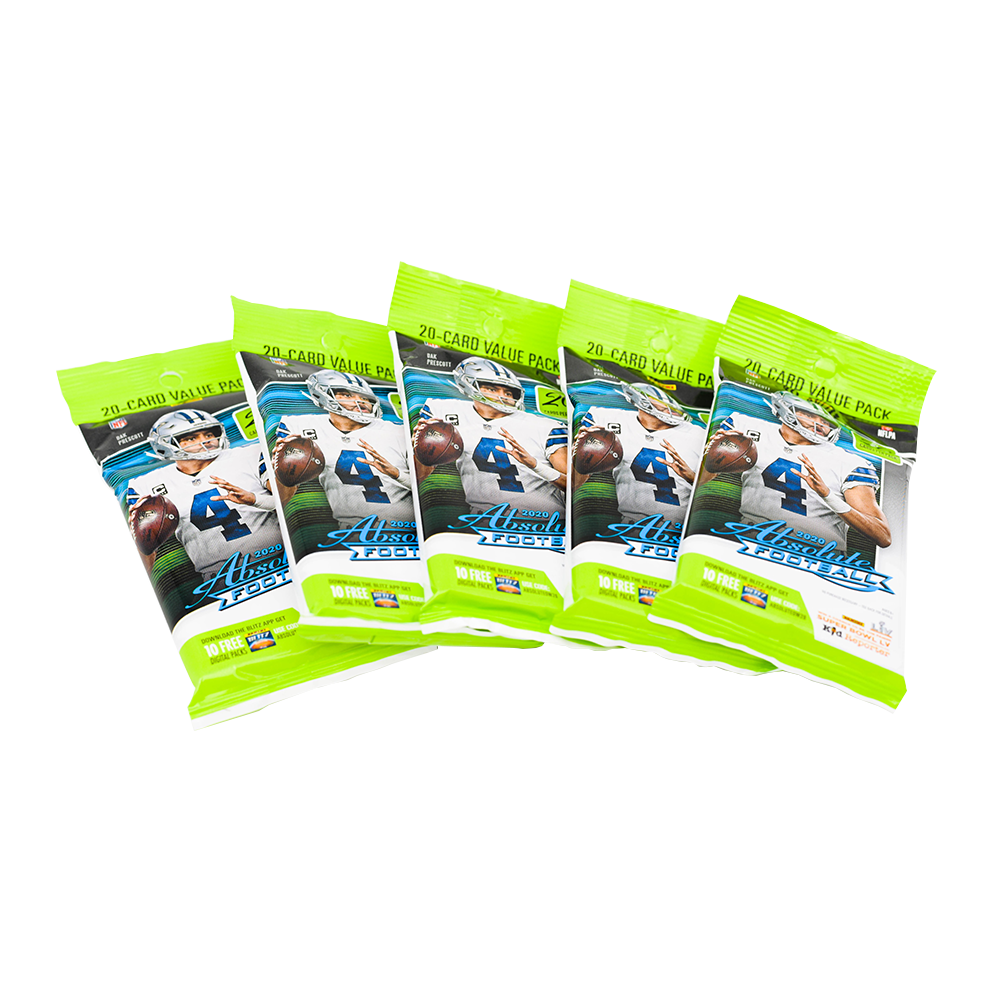 2020 Nfl Panini Absolute Football Fat Packs 1