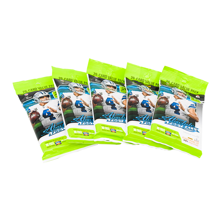 2020 Nfl Panini Absolute Football Fat Packs 1