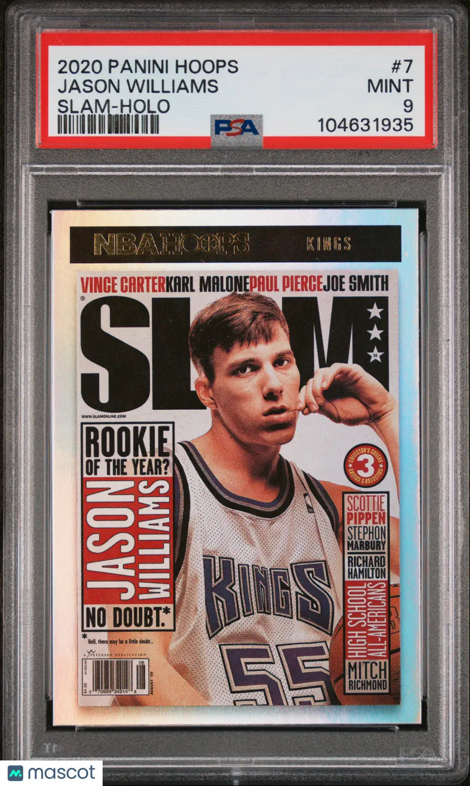 2020 Panini Hoops Slam Jason Williams Holo PSA 9 #7 