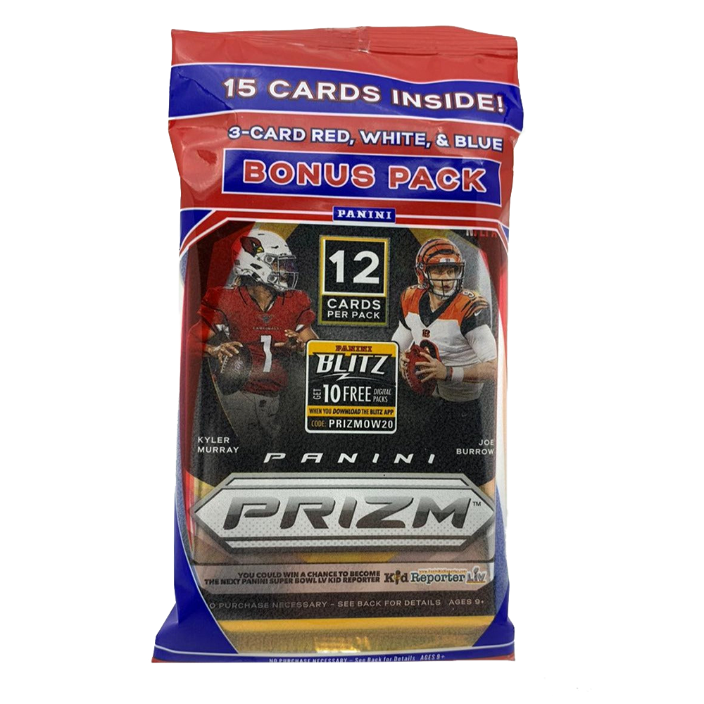 2020 Panini Prizm Football Cello Pack 1