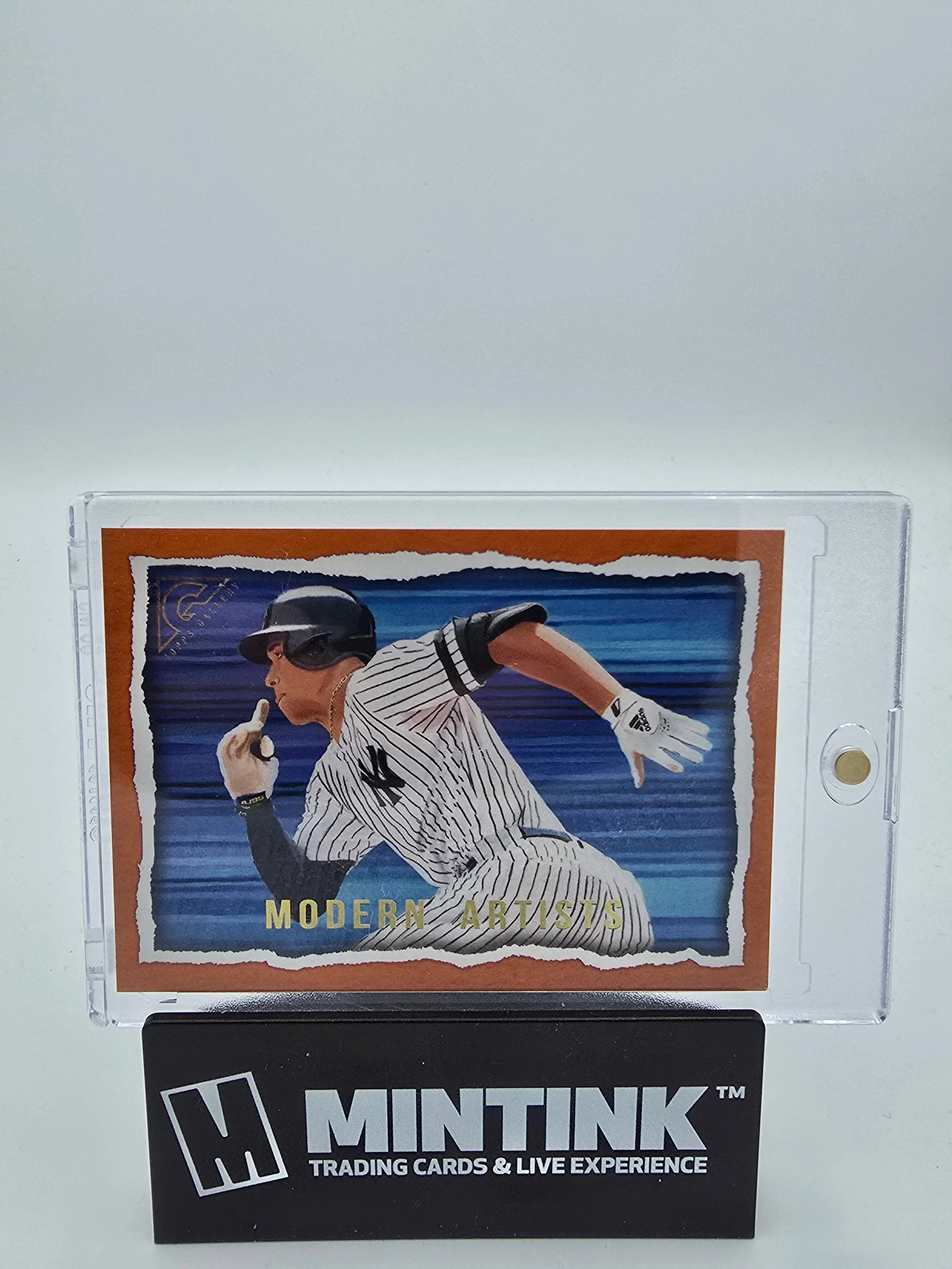 2020 Topps Baseball Aaron Judge Orange Modern Artists By: Kevin Graham /25 #MP-27 