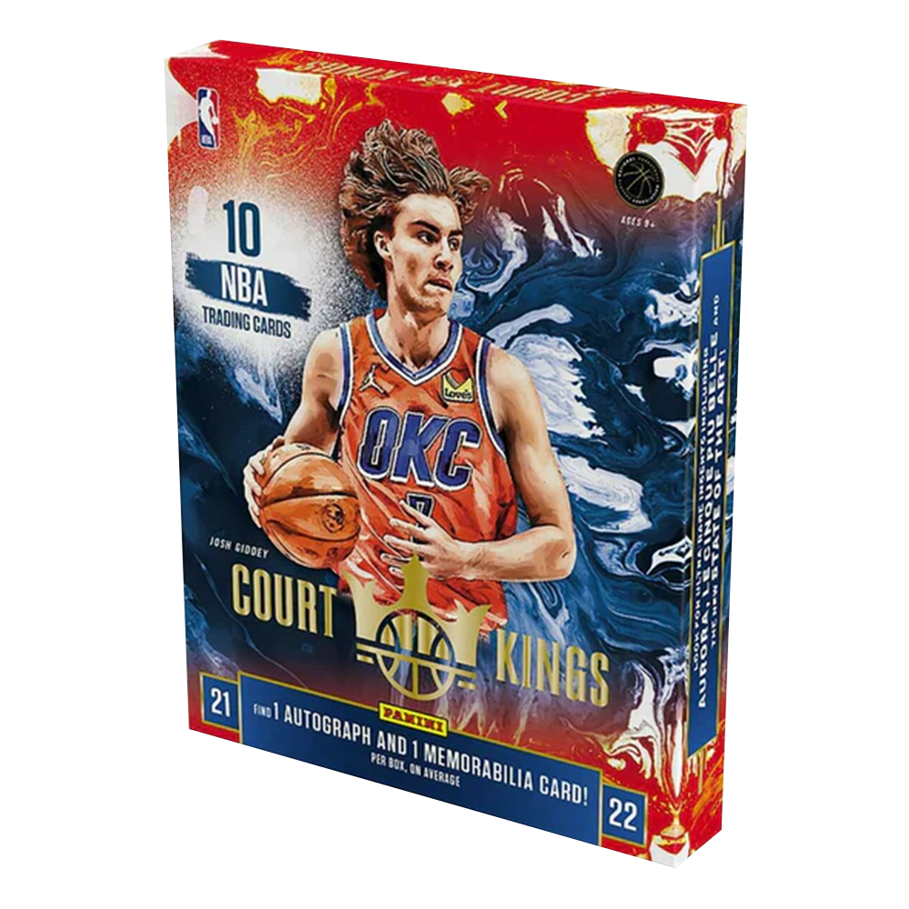 2021-22 Panini Court Kings Basketball Hobby Box 1