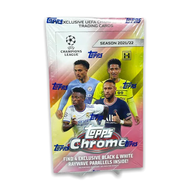 2021-22 Topps Champions League Chrome Soccer Lite Box 