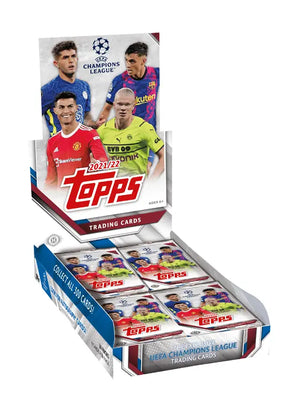 2021-22 Topps UEFA Champions League Soccer Hobby Box 