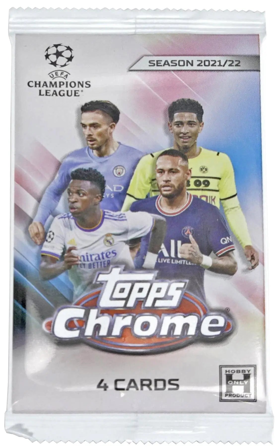 2021-22 Topps Uefa Champions League Chrome Soccer Hobby By The Pack 