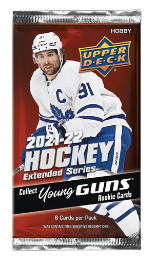 2021-22 UPPER DECK EXTENDED HOCKEY HOBBY BOX BY THE PACK 