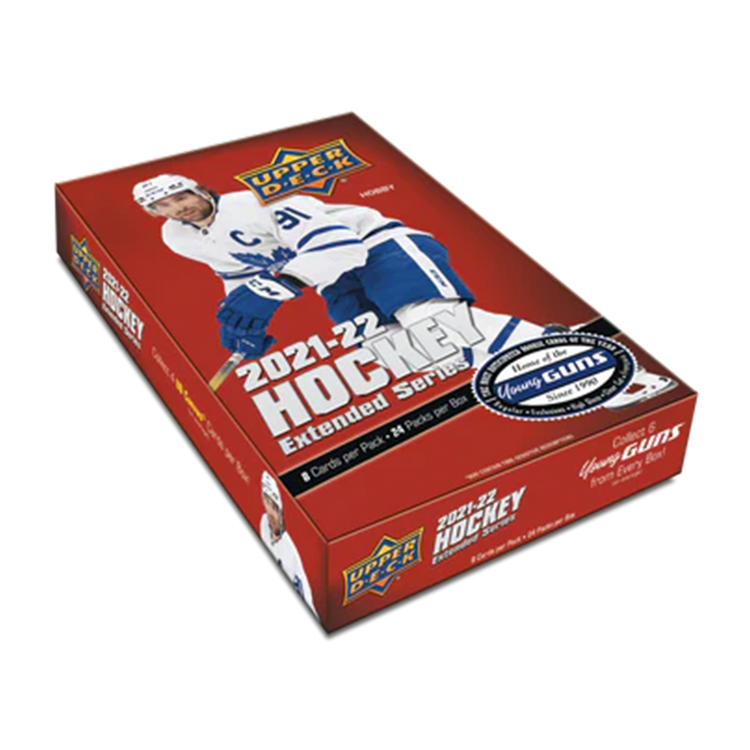 2021-22 Upper Deck Extended Hockey Hockey Hobby Box 1