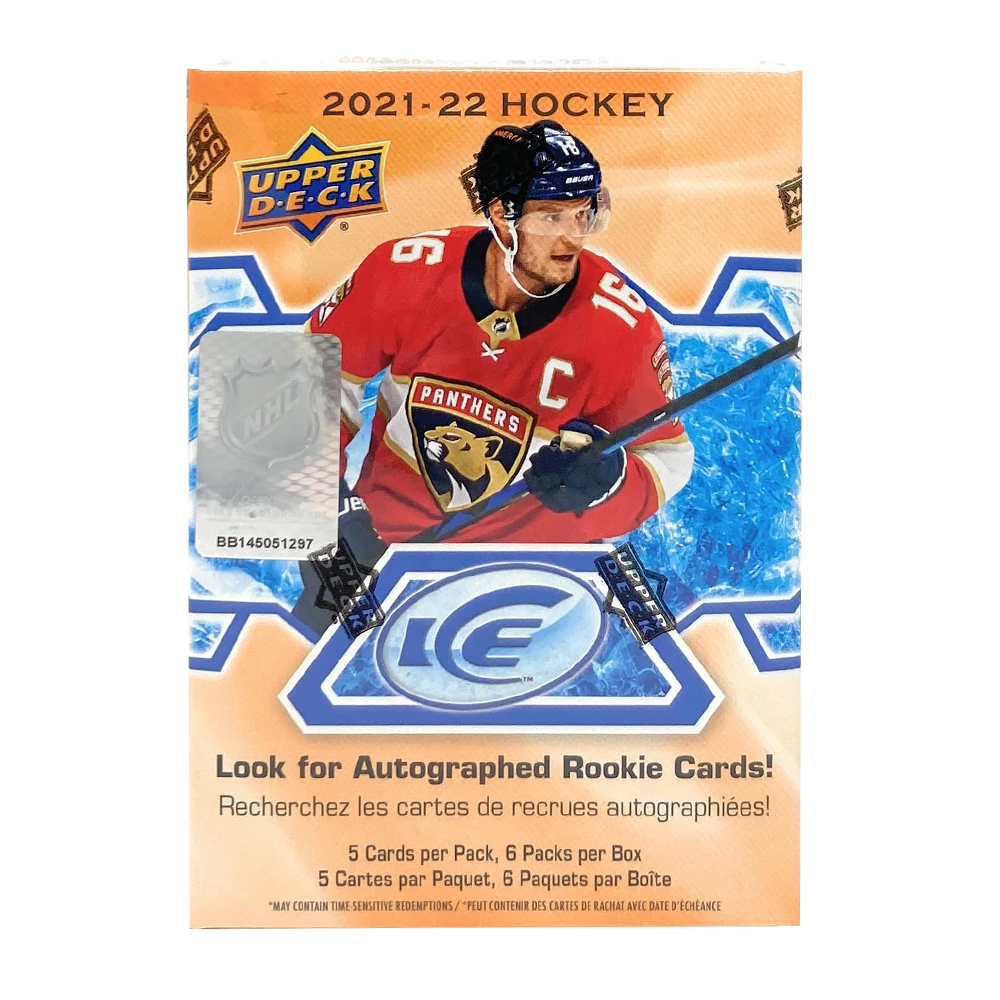 2021-22 Upper Deck Ice Hockey Blaster Box