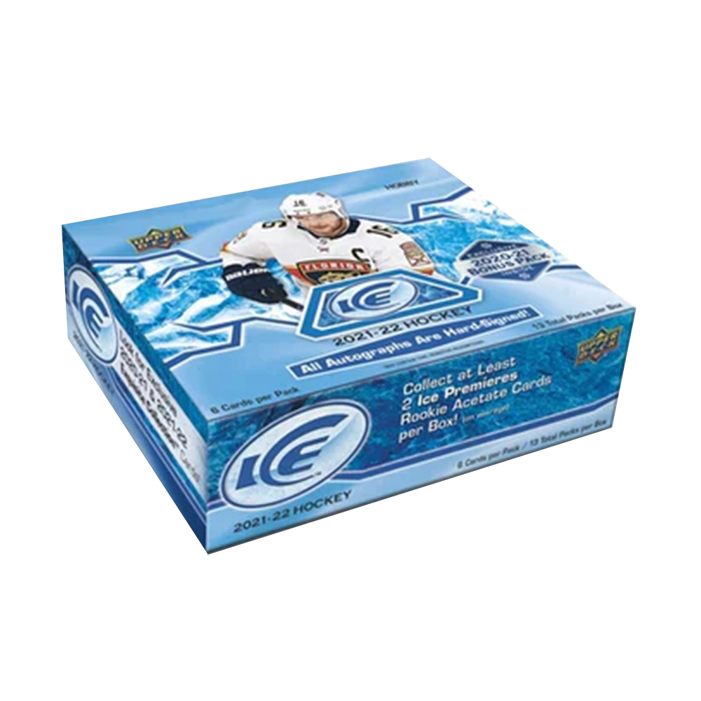 2021-22 Upper Deck Ice Hockey Hobby Box 1