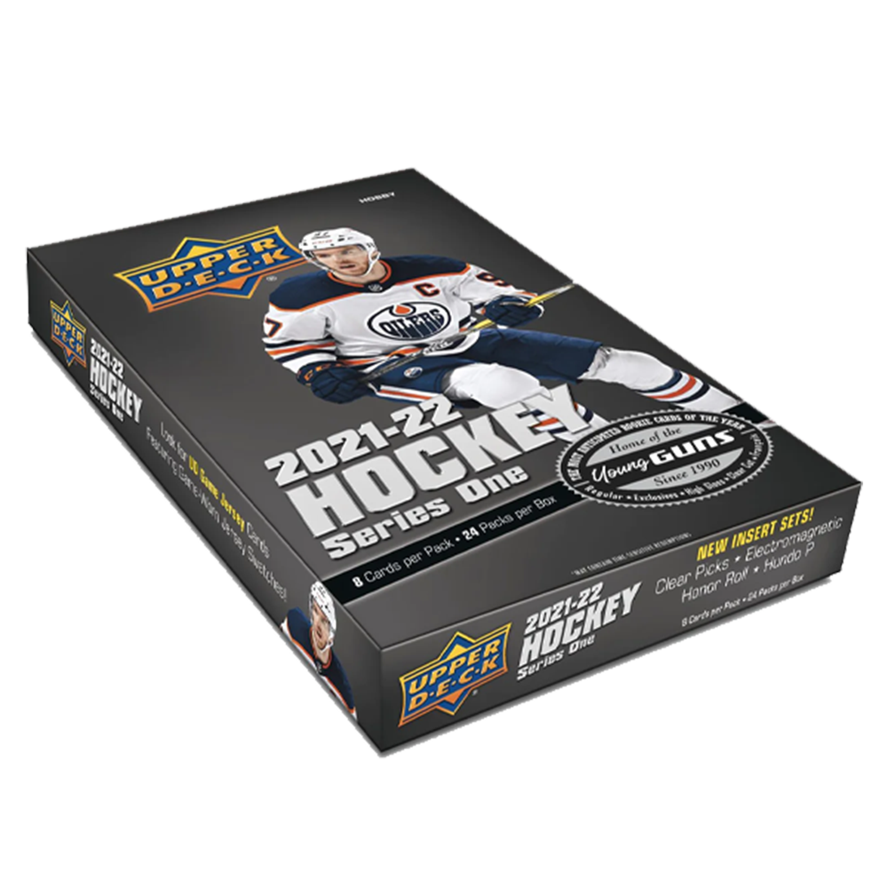 2021-22 Upper Deck Series 1 Hobby Box 