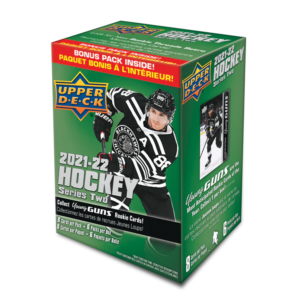 2021-22 Upper Deck Series 2 Hockey Blaster Box