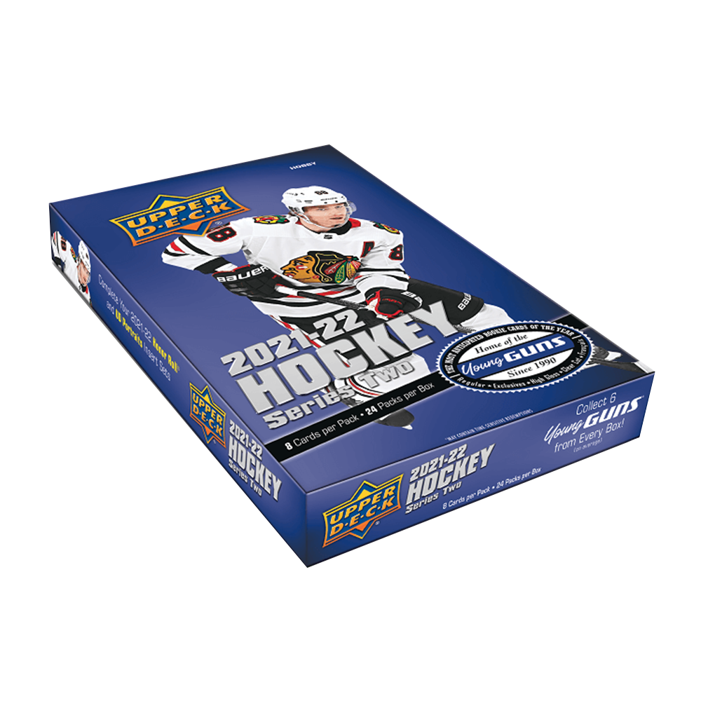 2021-22 Upper Deck Series 2 Hockey Hobby Box 1