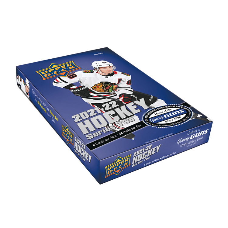 2021-22 Upper Deck Series 2 Hockey Hobby Box 1