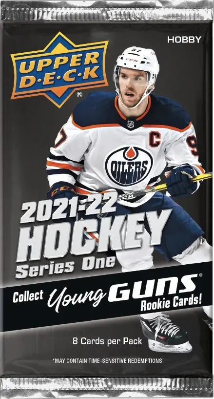 2021-22 Upper Deck Series One By The Pack (Single Pack Sales) 