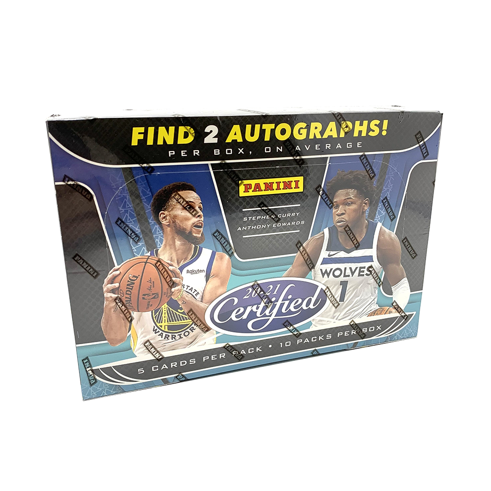 2021 Nba Certified Basketball Hobby Box 1